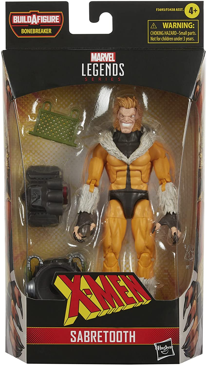 Hasbro - Marvel Legends Series - X-Men Sabretooth Action Figure Collezionabile da 15 cm