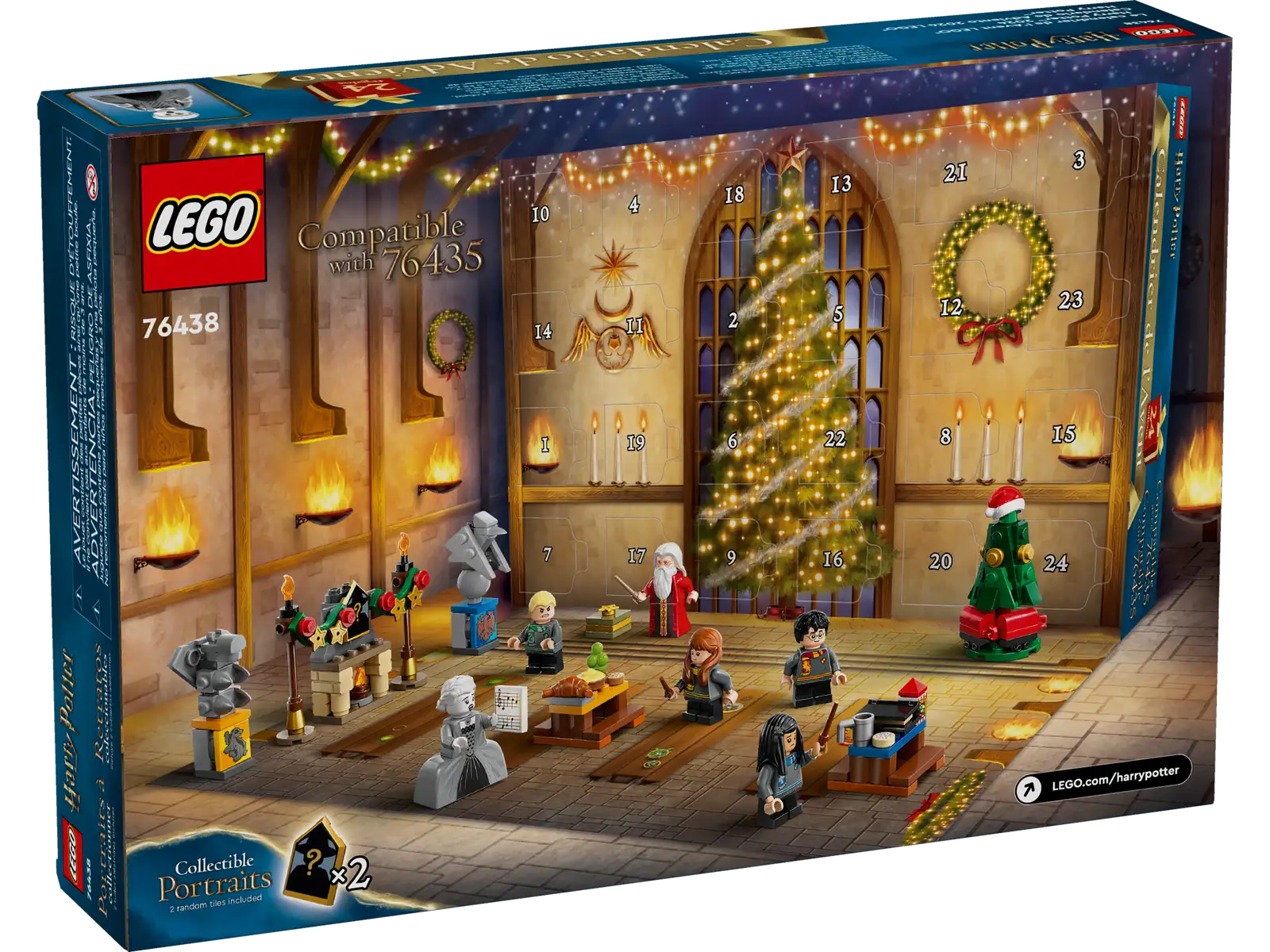 Lego - Harry Potter - 76438 Calendario dell’Avvento 2024 LEGO® Harry Potter™