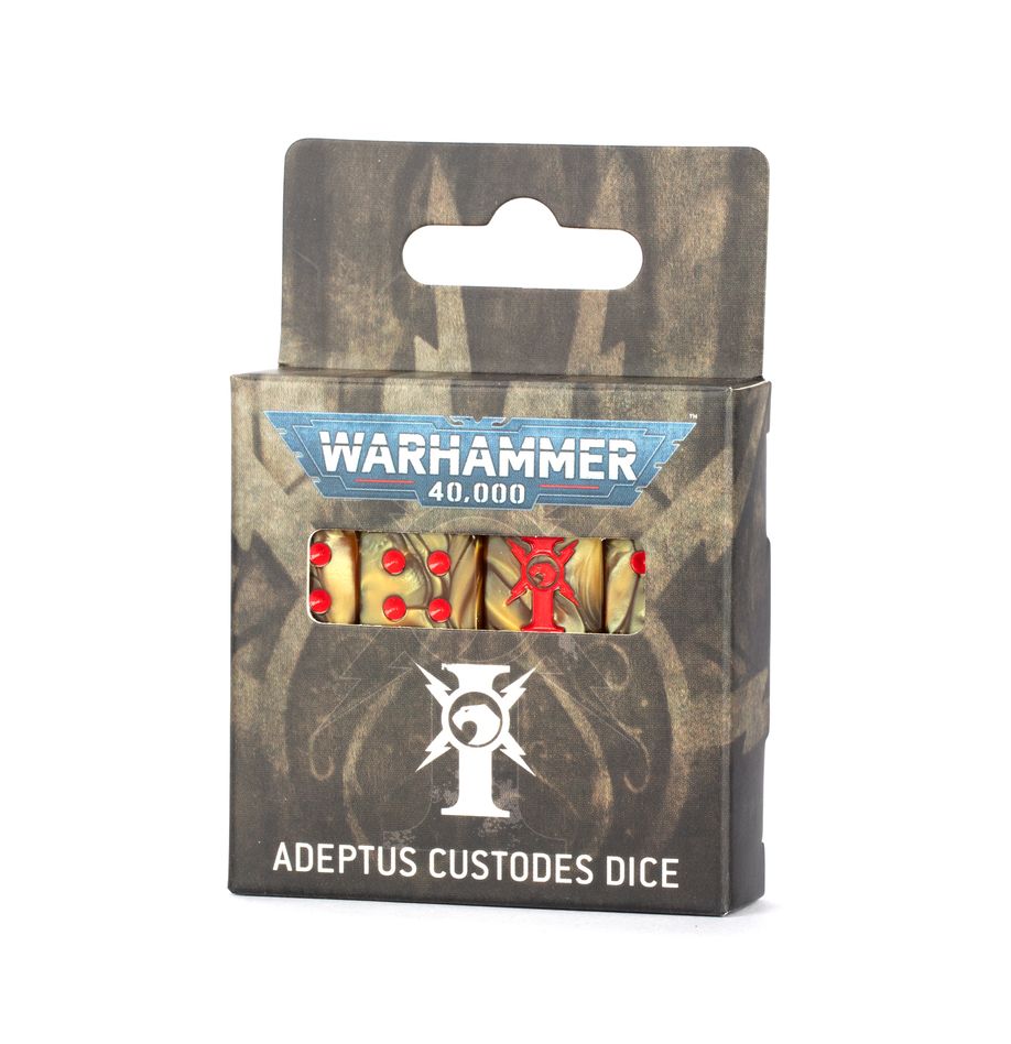 Warhammer 40000 - Adeptus Custodes - Dice Set