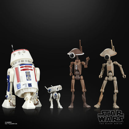 Hasbro - Star Wars - The Black Series - R5-D4, BD-72 e Pit Droid