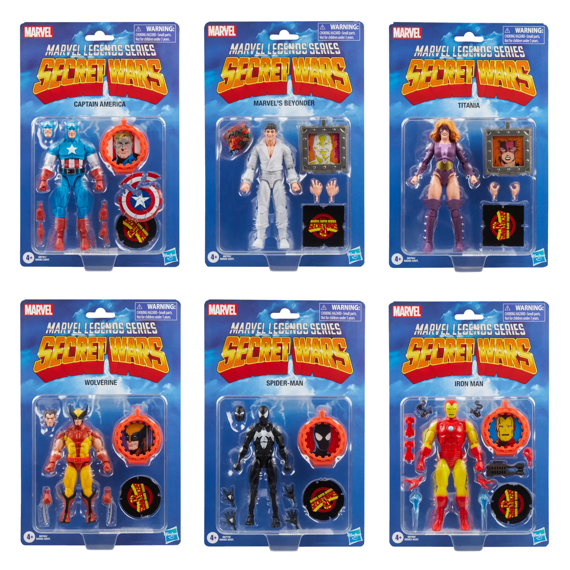 Hasbro - Marvel Legends Series - Spider-Man ispirato a Guerre Segrete
