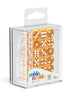 Oakie Doakie Dice D6 Dice 12 mm Marble - Orange (36)