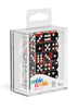 Oakie Doakie Dice D6 Dice 12 mm Glow in the Dark - Lava (36)