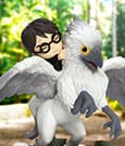 Harry Potter D-Stage Diorama Harry & Buckbeak 16 cm - Beast Kingdom