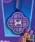 KPop Demon Hunters 2D Keychain Huntr/x - Portachiavi Ufficiale