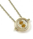 Harry Potter Ciondolo e Collana Girevole Time Turner placcato oro - The Carat Shop