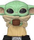 The Mandalorian POP! Star Wars Action Figure The Child con tazza 9 cm Funko