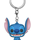 Lilo & Stitch Pocket POP! Portachiavi in Vinile 4 cm Stitch - Display da 12 - Funko