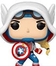 Marvel POP! Figura in vinile Cap-Gwen 9 cm - Funko