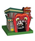 Beetlejuice Bitty POP! Towns - Figurina in vinile Beetlejuice e Dante's Inferno Room, Funko