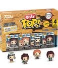 Demon Slayer: Kimetsu no Yaiba Bitty POP! 4-Pack Tanjiro - Miniature in Vinile Funko 2,3 cm
