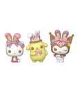 Hello Kitty Pocket POP! Mini Figure in Vinile, Confezione da 3 a Tema Uovo di Pasqua – Funko, 4 cm