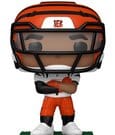Funko POP! NFL: Ja'Marr Chase dei Cincinnati Bengals con visiera trasparente, figura in vinile 9 cm