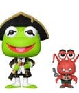 Funko POP! & Buddy I Muppet: L'Isola del Tesoro - Kermit e Polly in Vinile 9 cm