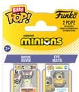 Funko Bitty POP! Minions 2-Pack Bride Kevin & Eye, Matie – Mini figure in vinile da 2 cm