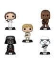 Star Wars POP! Figure in Vinile, Confezione da 5 Black Friday Bundle 9 cm - Funko