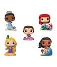 Funko POP! Disney Principesse 5 Pack Black Friday – Ariel, Tiana, Belle, Rapunzel e Moana, Action Figure in Vinile, 9 cm