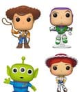 Toy Story POP! Disney Figure in Vinile 4-Pack Black Friday Bundle 9 cm Funko