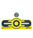 Fallout Set Scrivania e Sottobicchiere Vault-Tec