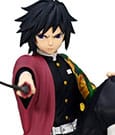 Statua in PVC Noodle Stopper Tomioka Giyu di Demon Slayer: Kimetsu no Yaiba, 14 cm, Furyu