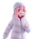 Statua PVC Nadeshiko Kagamihara 20 cm - Laid-Back Camp Stagione 3 - Furyu