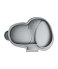 Teglia da forno in silicone Snoopy grigio – Peanuts, Geda Labels