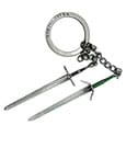 Portachiavi The Witcher III: Wild Hunt con le due spade di Geralt - Good Loot