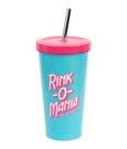 Tumbler Stranger Things con cannuccia Rink-O-Mania 550 ml - Grupo Erik