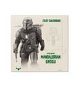 Calendario da parete Star Wars The Mandalorian and Grogu 2027, 30 x 30 cm, Grupo Erik
