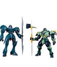 Starknight Tekkaman Blade MODEROID Modellino in Plastica 2 Pezzi: Tekkaman Dagger & Tekkaman Axe