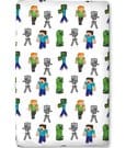 Minecraft Lenzuolo con angoli 90 x 200 cm Halantex