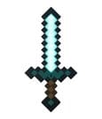 Minecraft Spada Torcia Luminosa 40 cm – Halantex