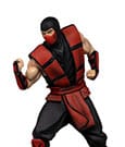 Statua Mortal Kombat Art Scale 1/10 Ermac Ninjas Collection Iron Studios 21 cm