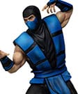 Statua Sub-Zero Mortal Kombat Ninjas Collection Iron Studios in scala 1/10, 21 cm