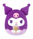 Peluche Kuromi in tazza Squishmallows Sanrio Jazwares 30 cm