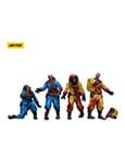 Zombie Dark Source Action Figure 4-Pack Biochemical Lab Team 8 cm - Joy Toy