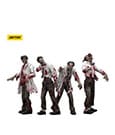 Zombie Dark Source Action Figure 4-Pack Scienziati Maschi 8 cm - Joy Toy