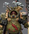 Warhammer 40k Action Figure 1/18 Death Guard Deathshroud Terminator 1 con Manreaper e Plaguespurter Gauntlet 14 cm - Joy Toy