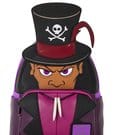 Zaino Mini Loungefly The Princess and the Frog Dr. Facilier