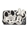 Portacarte Loungefly Disney Mickey & Minnie Ghost in similpelle