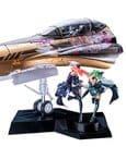 Macross Frontier PLAMAX MF-98 Minimum Factory Fighter Nose Collection YF-29 Galaxy Set 34 cm - Modello di plastica da assemblare, Max Factory