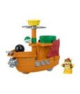 Fisher-Price Little People My Mario Playset – Aeronave di Bowser, gioco a spinta per bambini 3+