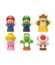 My Mario Little People Mini Figure Collezionabili 6 Pezzi 7 cm - Super Mario - Fisher-Price