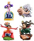 One Piece Petitrama Mini Statue Logbox Re Birth Egghead - Set da 4, 9 cm - Megahouse