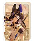 Genshin Impact Cyno Acryl Ornament con Effetto Sabbia 8,5 cm - MiHoYo