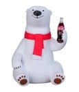 Minix Coca-Cola Polar Bear Figura da Collezione 12 cm