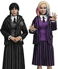 Action Figure 2 Pack Wednesday Addams (Uniforme Nevermore) e Enid Sinclair 20 cm – NECA