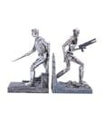 Fermaporte Terminator 2 T-1000 vs T-800 in resina, 19 cm, Nemesis Now