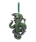 Ornamento da Appendere Harry Potter Mascotte Serpeverde 8 cm Nemesis Now