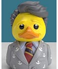 Jaws Tubbz Mini PVC Figure Mayor Vaughn 5 cm - Numskull
